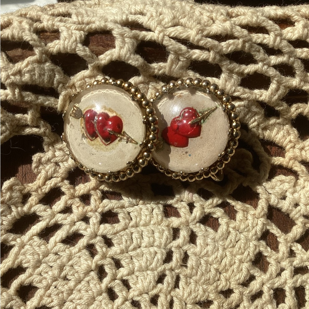 50s-60s Clip on Earrings made Cora
